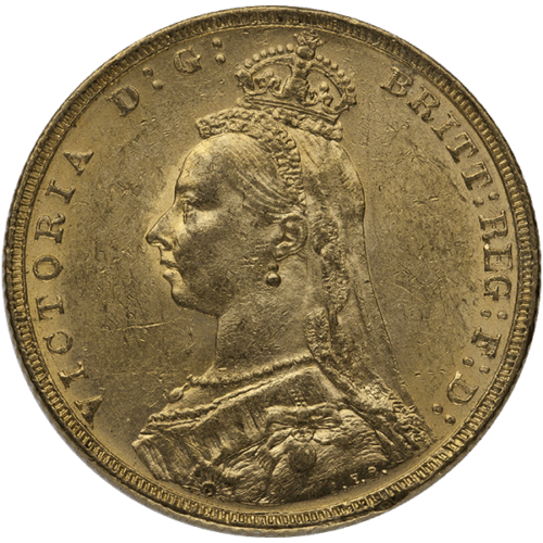ENGLISH GOLD SOVEREIGN OLD QUEEN - Image 3