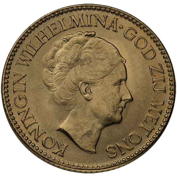 10 GUILDER HOLLAND GOLD COIN - Image 2