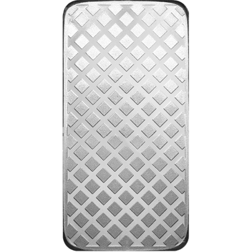 10 OZ SILVER BAR MORGAN - Image 3