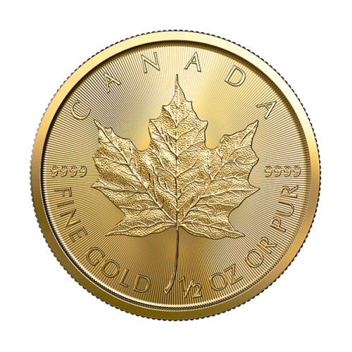 2020 1/2 OZ CANADIAN GOLD MAPLE LEAF - Image 2