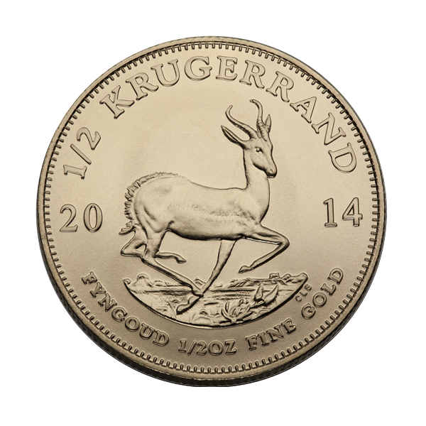 1/2 OZ SOUTH AFRICAN GOLD KRUGERRAND - Image 3