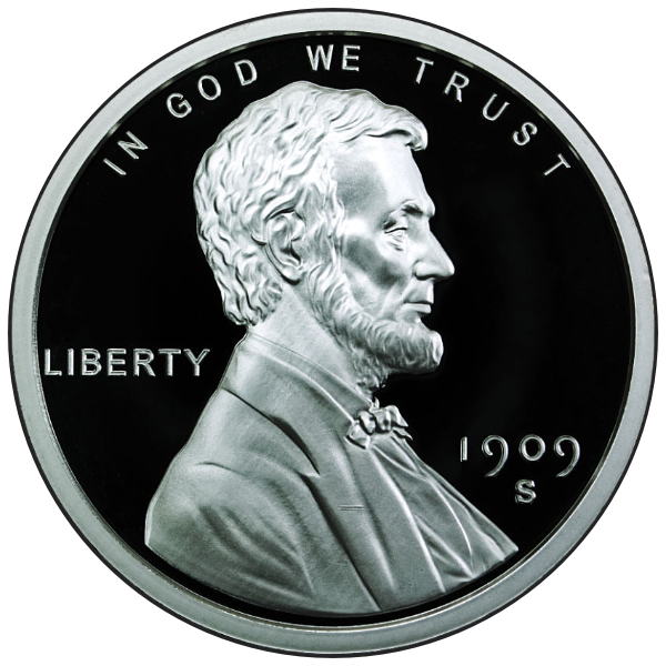 2 OZ SILVER ROUND WHEAT CENT DESIGN GOLDEN STATE MINT - Image 3