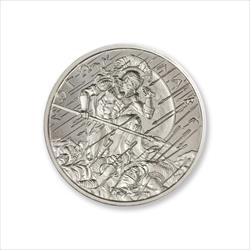2 OZ SILVER ROUND MOLON LABE TYPE III INTAGLIO MINT