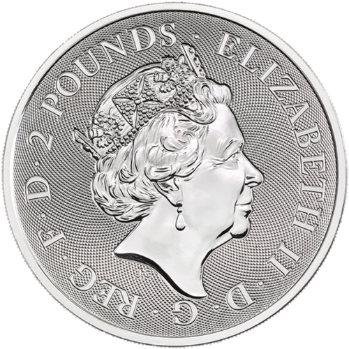 2019 1 OZ BRITISH SILVER VALIANT - Image 2