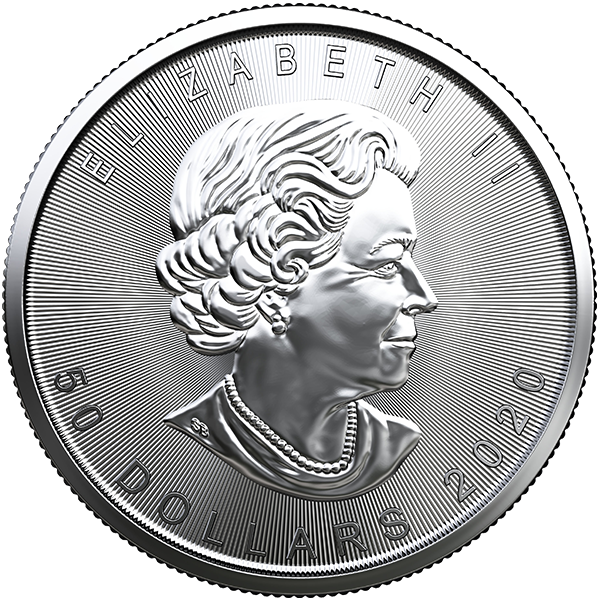 2020 1 OZ CANADIAN PLATINUM MAPLE LEAF - Image 2