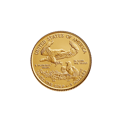 2021 1/10 OZ AMERICAN GOLD EAGLE TYPE 1 REVERSE - Image 3
