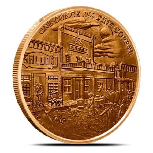 1 OZ COPPER ROUND PROSPECTOR - LOT OF 10 - Image 3