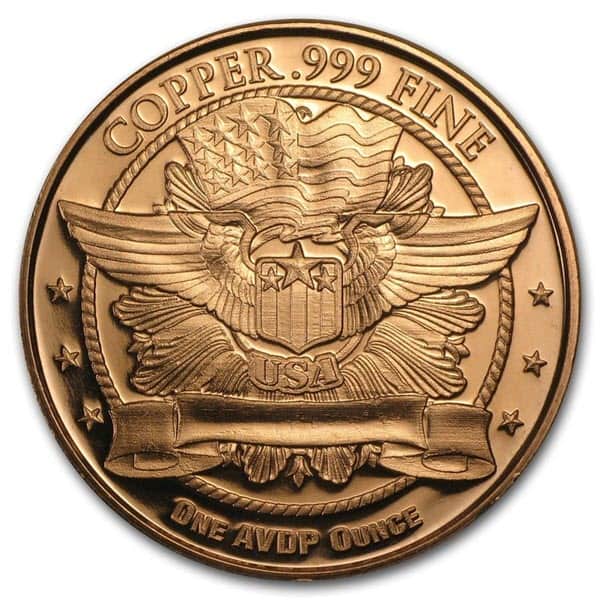 1 OZ COPPER ROUND SAINT PROOF - Image 3