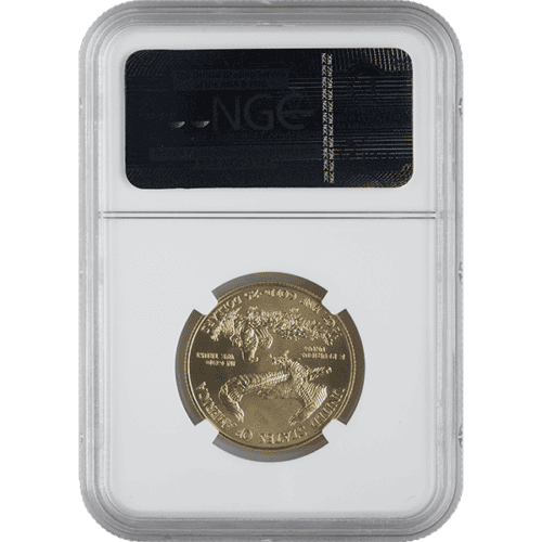 2014 1/2 OZ AMERICAN GOLD EAGLE NGC MS69 - Image 2