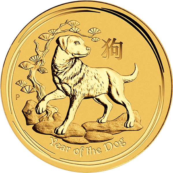 2018 2 OZ PERTH GOLD DOG - Image 3