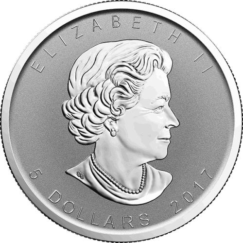 2017 1 OZ CANADIAN SILVER MAPLE LEAF ROOSTER PRIVY - Image 2