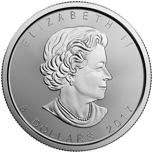 2017 1 OZ CANADIAN SILVER MAPLE LEAF - Image 2