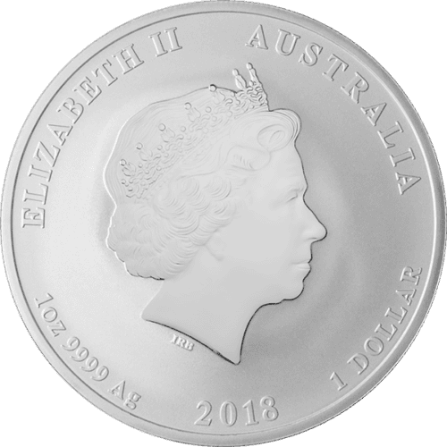 2018 1 OZ PERTH SILVER DOG - Image 2