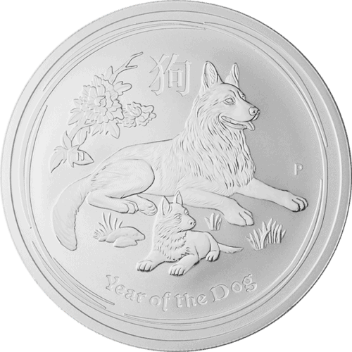 2018 2 OZ PERTH SILVER DOG - Image 3