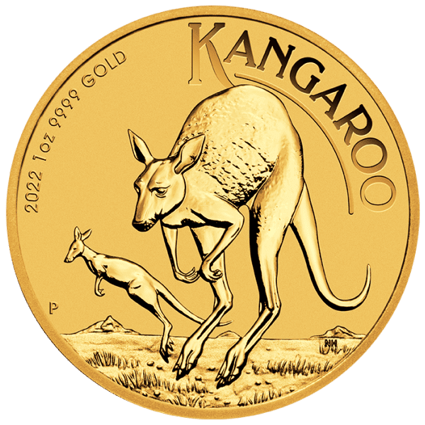 2022 1 OZ AUSTRALIAN GOLD KANGAROO - Image 3