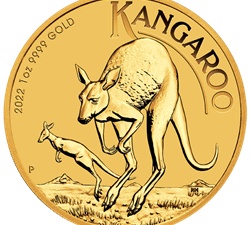 2022 1 OZ AUSTRALIAN GOLD KANGAROO