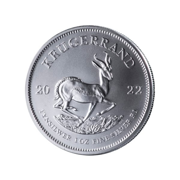2022 1 OZ SOUTH AFRICAN SILVER KRUGERRAND - Image 3