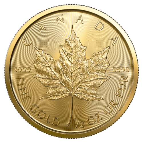 2022 1/2 OZ CANADIAN GOLD MAPLE LEAF - Image 3
