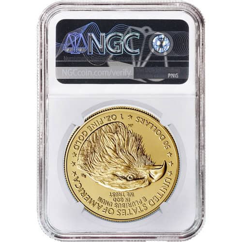 2022 1 OZ AMERICAN GOLD BUFFALO NGC MS70 EARLY RELEASE - Image 3