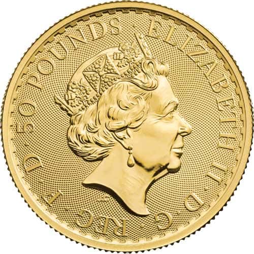 1/2 OZ GREAT BRITAIN GOLD BRITANNIA - Image 3