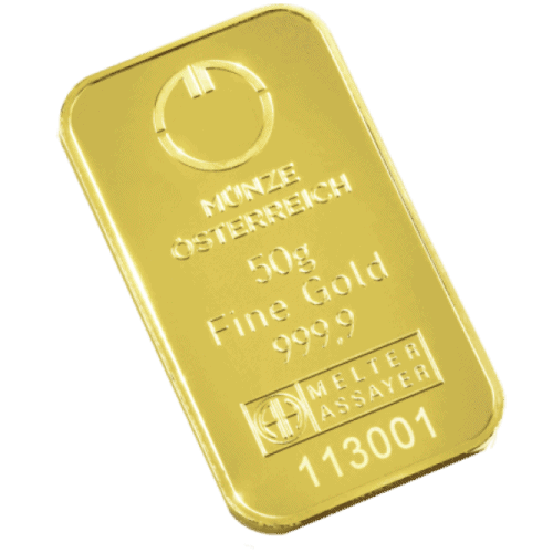 50 GRAM GOLD BAR AUSTRIAN MINT - Image 2