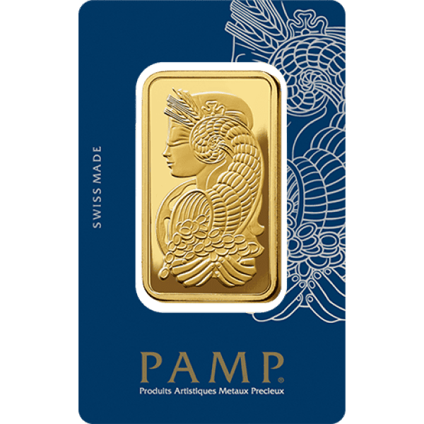 100 GRAM GOLD BAR PAMP FORTUNA - Image 3