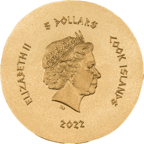 2022 1/2 GRAM GOLD ANCIENT GREECE ALEXANDER THE GREAT - Image 2