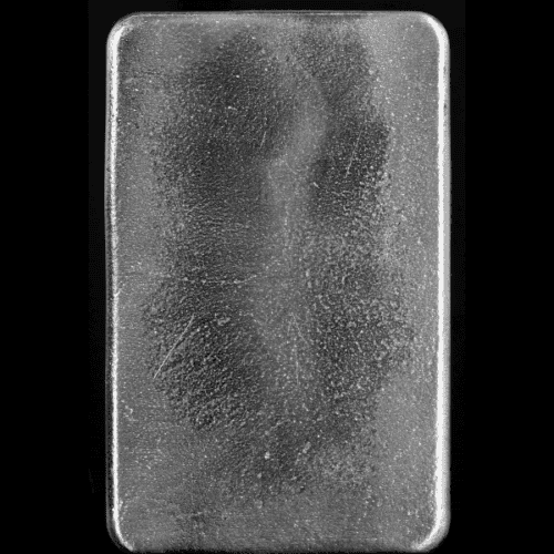 10 OZ SILVER BAR GLINES AND RHODES - Image 2