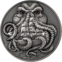 2022 3 OZ SILVER HP LOVECRAFT CTHULHU MYTHOS