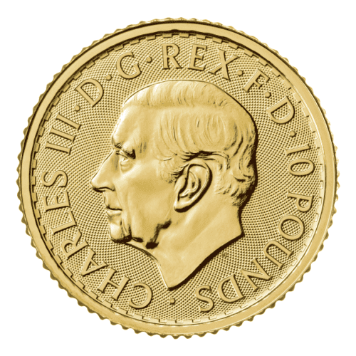 2023 1/10 OZ GREAT BRITAIN GOLD BRITANNIA KING CHARLES - Image 2