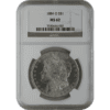 1878-1904 AMERICAN SILVER MORGAN DOLLAR NGC62 - Image 3