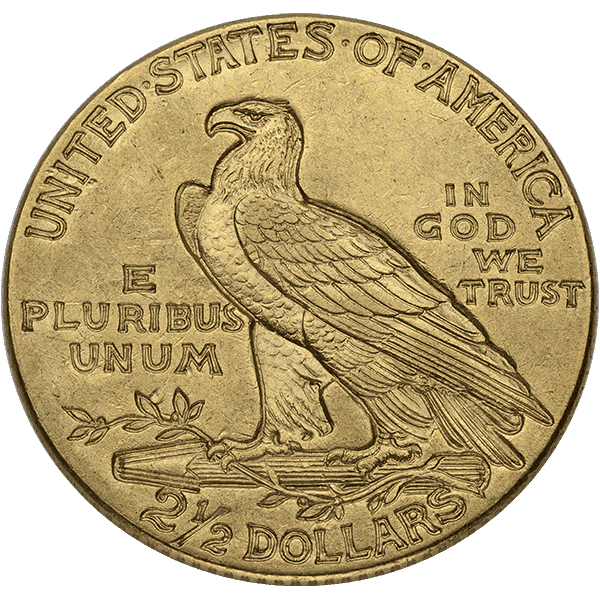 $2.5 U.S GOLD INDIAN AU - Image 2