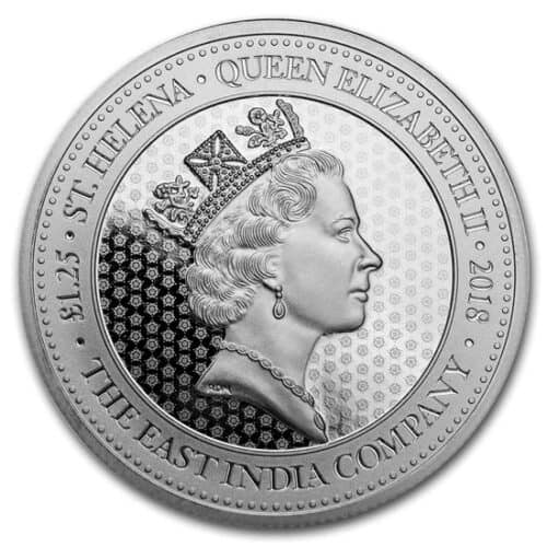 1.25 OZ SAINT HELENA SILVER SOVEREIGN - Image 3
