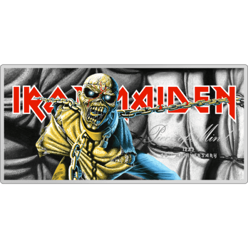 2023 5 GRAM SILVER NOTE IRON MAIDEN - PIECE OF MIND - Image 3
