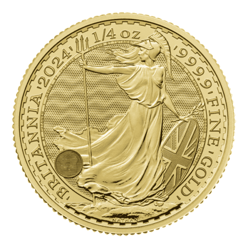 2024 1/4 OZ GREAT BRITAIN GOLD BRITANNIA - Image 3