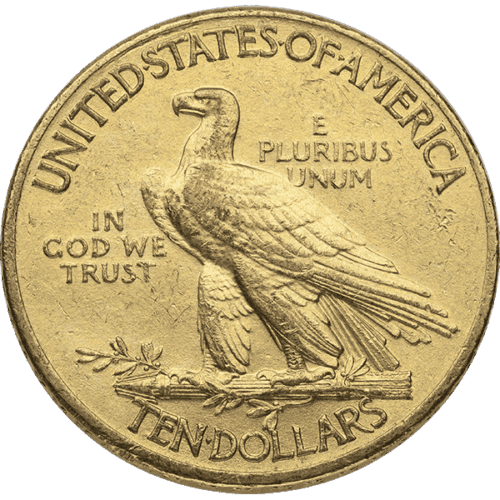 $10 U.S. GOLD INDIAN AU - Image 2