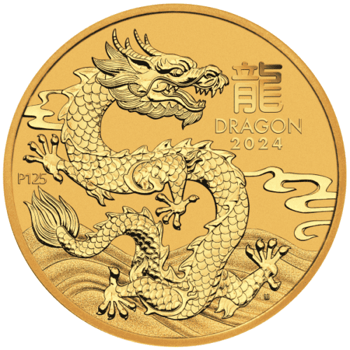 2024 1/10 OZ PERTH MINT GOLD DRAGON (LUNAR SERIES) - Image 3