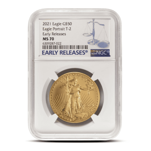 1 OZ AMERICAN GOLD EAGLE PCGS70 - Image 2