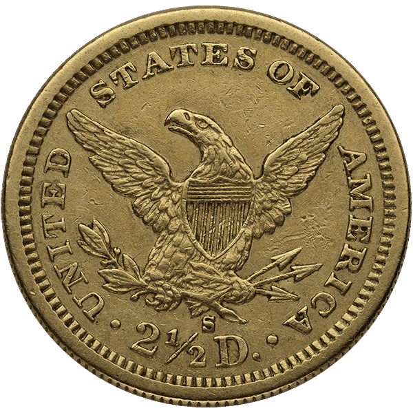 $2.5 U.S. GOLD LIBERTY XF - Image 2
