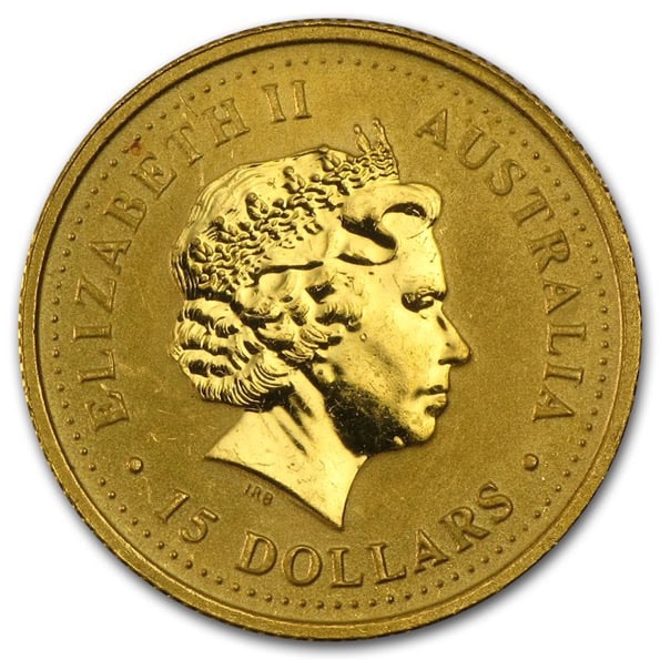 1/10 OZ AUSTRALIAN GOLD SNAKE - Image 3