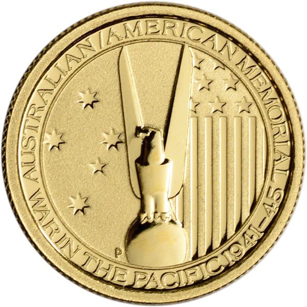 2013 1/10 OZ GOLD PERTH WAR IN PACIFIC - Image 2