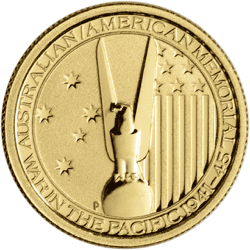 2013 1/10 OZ GOLD PERTH WAR IN PACIFIC