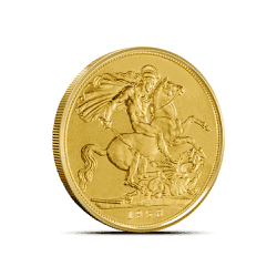 ENGLISH GOLD SOVEREIGN QUEEN ELIZABETH 1957 TO 1970