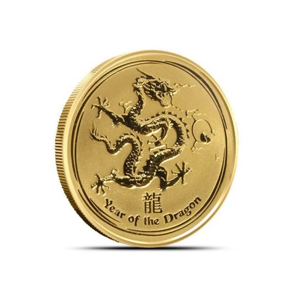 2012 1/4 OZ AUSTRALIAN GOLD DRAGON - Image 2