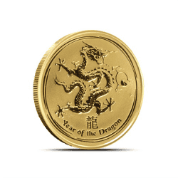 2012 1/4 OZ AUSTRALIAN GOLD DRAGON