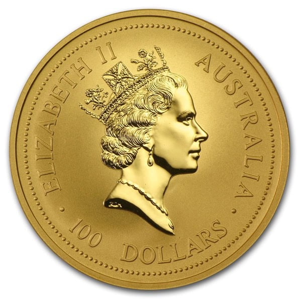 1997 1 OZ PERTH MINT GOLD OX LUNAR SERIES I - Image 3