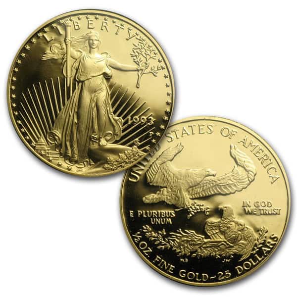 PHILADELPHIA PRF SET-1993 .1GE, 25GE, .5GE, SE, SILVER MEDAL - Image 6