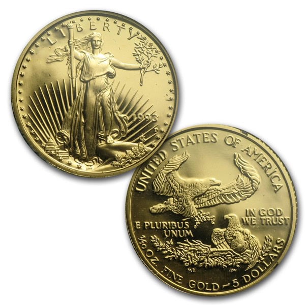 PHILADELPHIA PRF SET-1993 .1GE, 25GE, .5GE, SE, SILVER MEDAL - Image 7