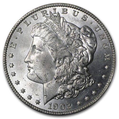 1902 O $1 U.S. SILVER MORGAN BU - Image 2