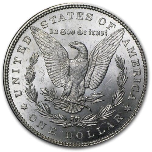 1884 S $1 SILVER MORGAN BU - Image 3